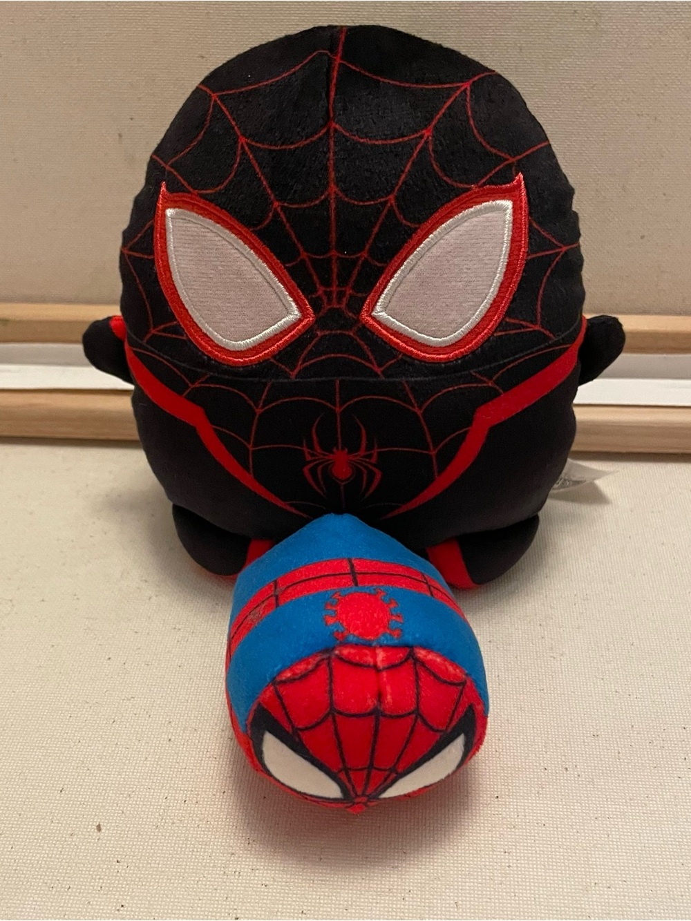 Spider-Man Plush Toy and teeny beanie boo stuffed animals